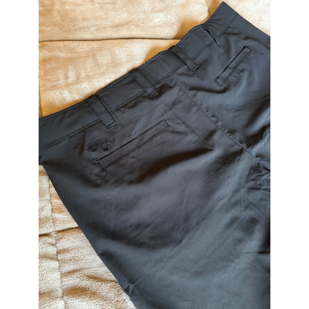 Callaway Mens Golf Shorts Charcoal Ripstop Stretch Performance Size 40